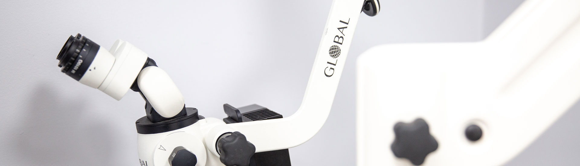 A dental operating microscope at Hitchin Dental Care