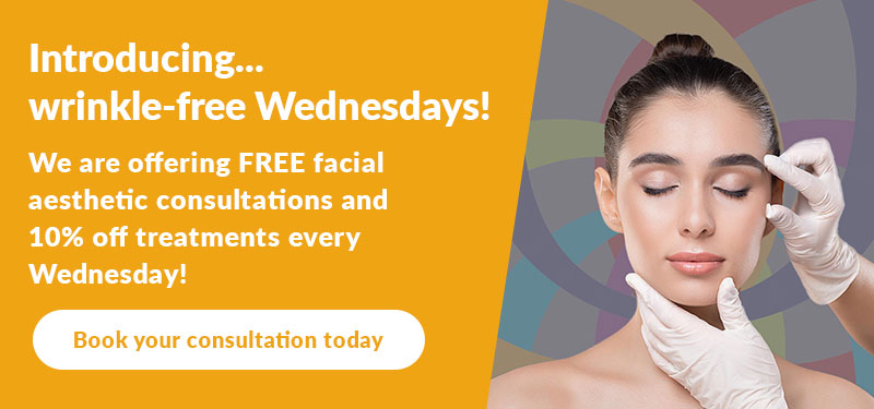 Free Facial Aesthetic Consolation and 10% off treatment every Tuesday